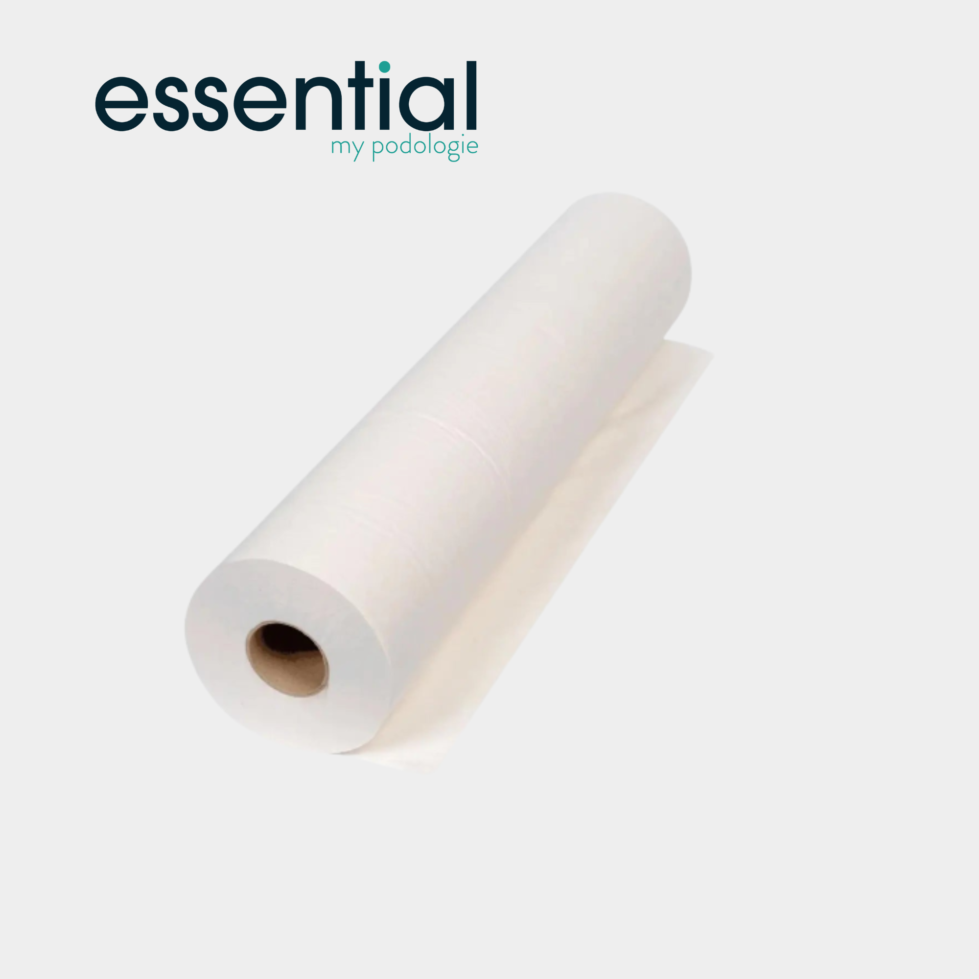 White examination sheet - Sold by the roll - 2 ply - Euromédis