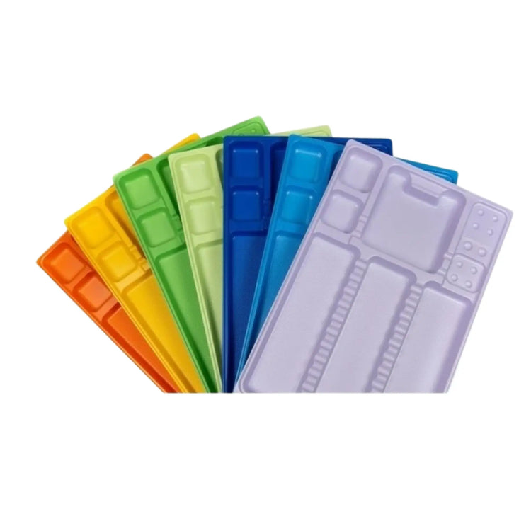 50 plateaux de soin à usage unique avec compartiments - 3 formats My Podologie 