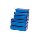 Scatola strumenti in alluminio blu