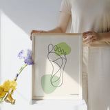 Poster decorativo - Stampa artistica del piede