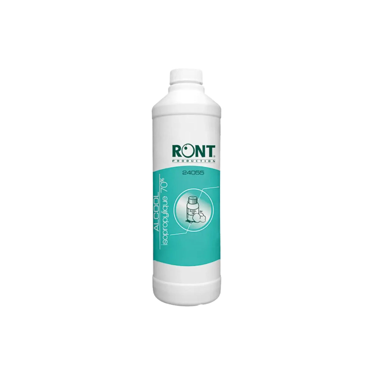 Alcool 70° Isopropylique - Plusieurs contenances disponibles - RONT Ront 