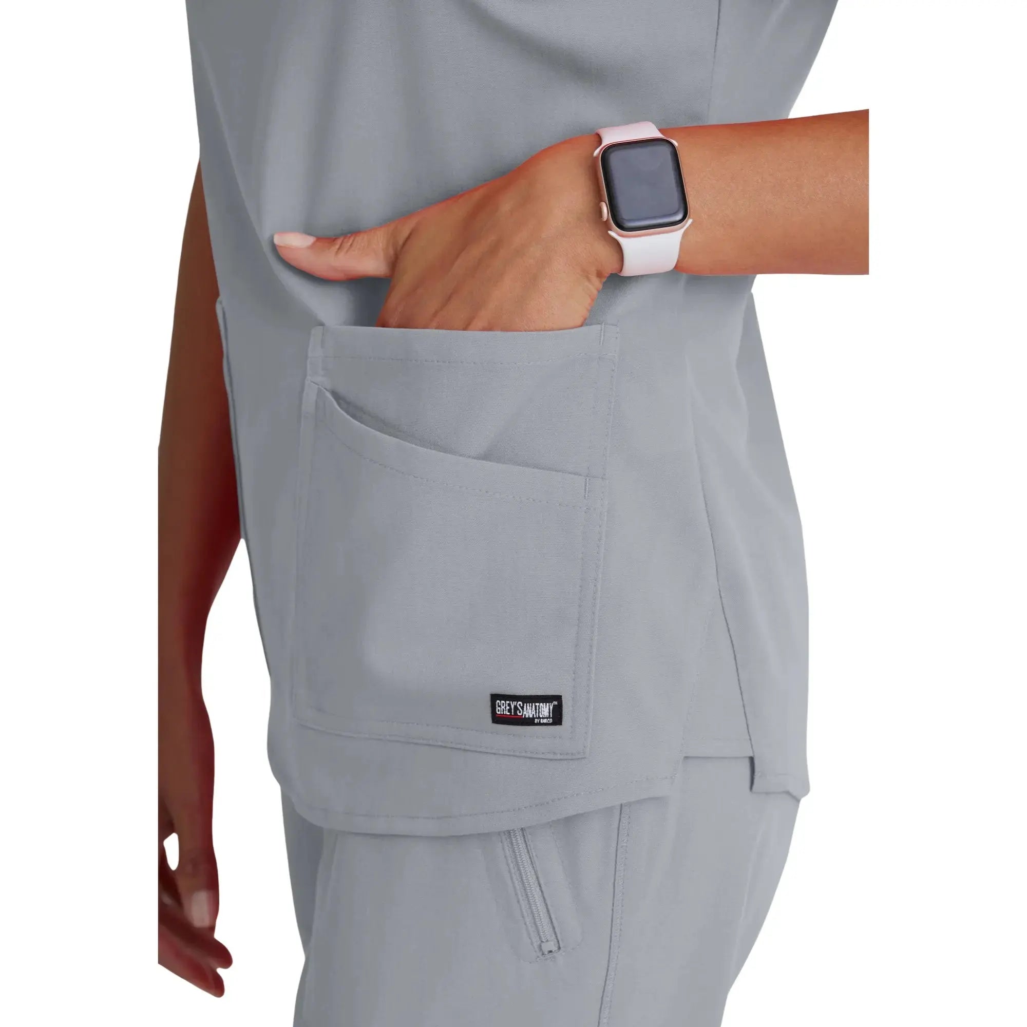 Aura - Tunica con scollo a V - Donna - Grey's Anatomy Stretch Grey's Anatomy 