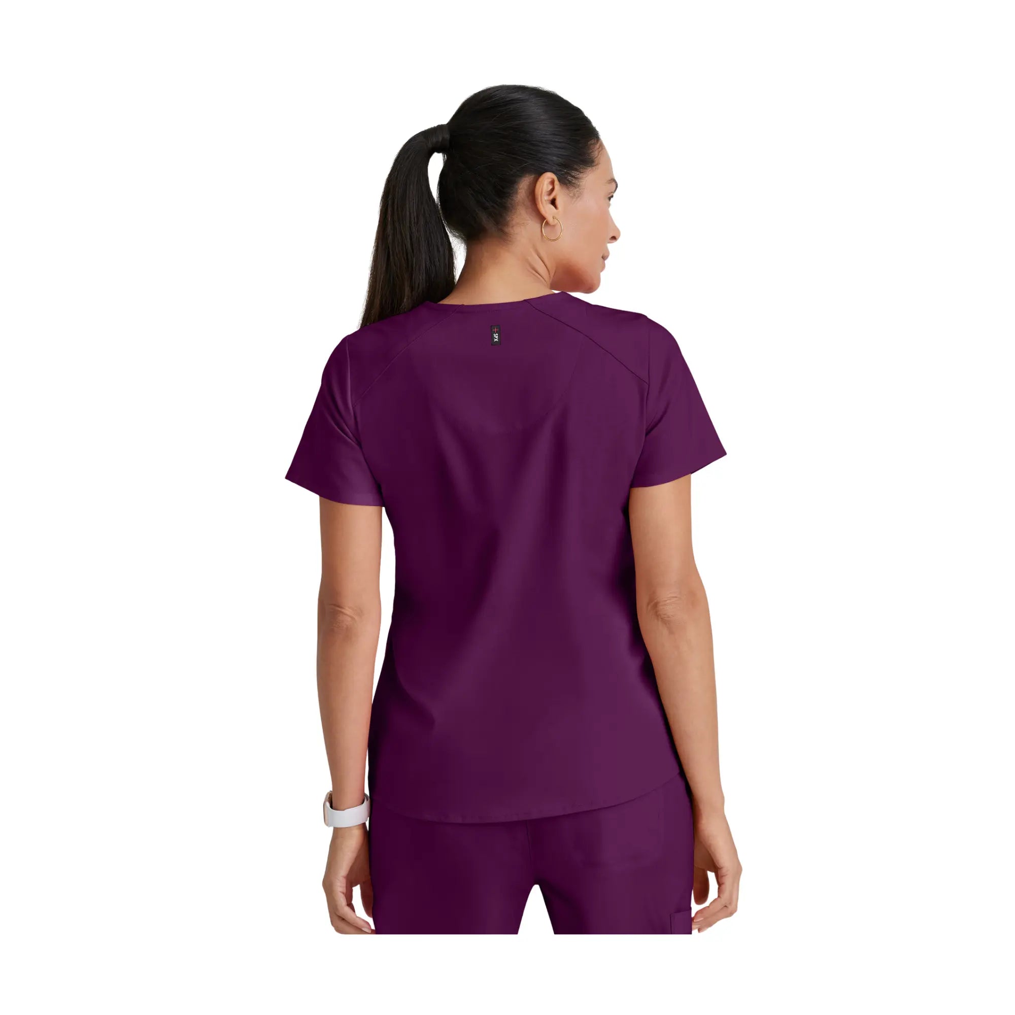 Aura - Tunique col V - Femme - Grey’s Anatomy Stretch Grey’s Anatomy  Bleu Caraïbes / XL