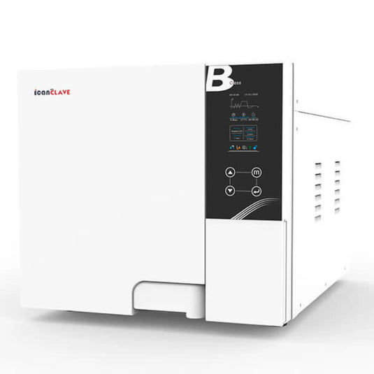 Autoclave bianca 18 Litri Classe B con USB e stampante integrata