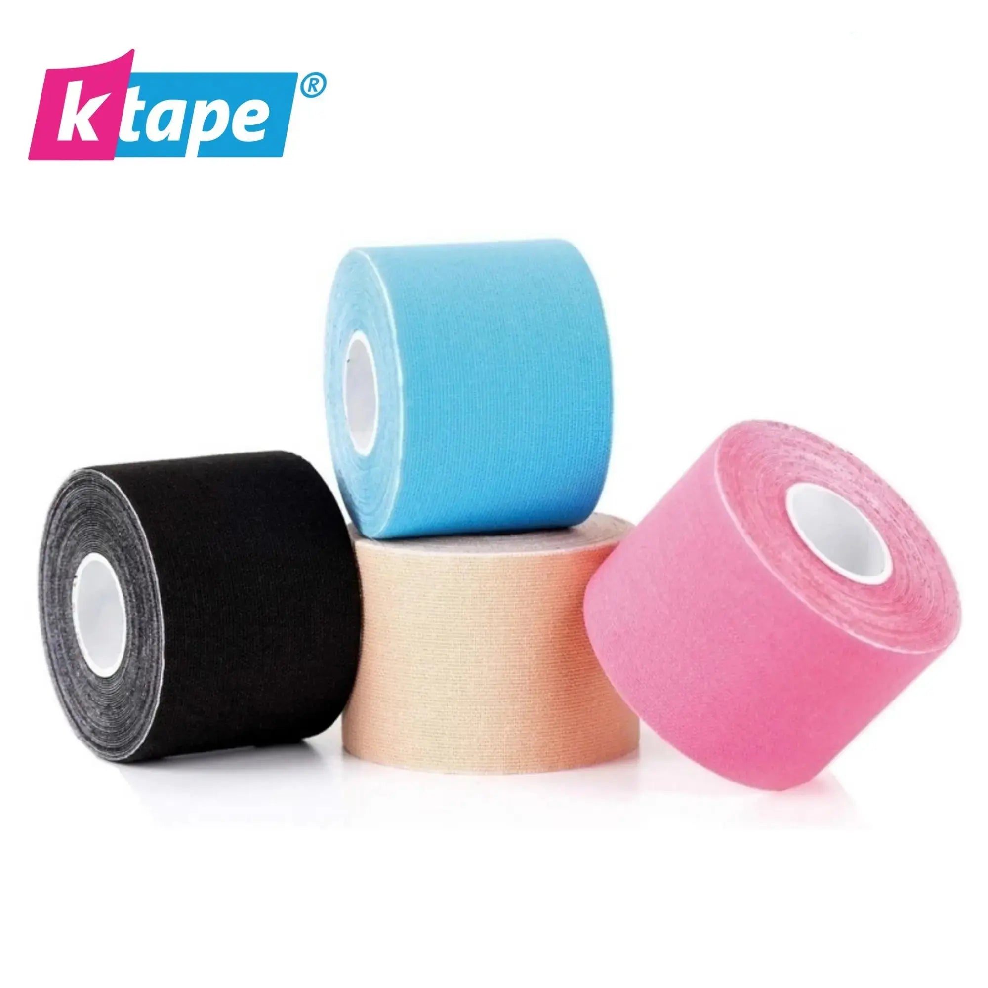 Nastro adesivo elastico - 5 cm x 5 m - 5 colori - K-Tape K-Tape