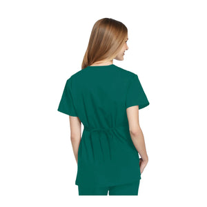 Bayonne - Casacca Medica - Effetto Avvolgente - Manica Corta - Donna - 72 cm - Cherokee Cherokee Authentic Workwear 