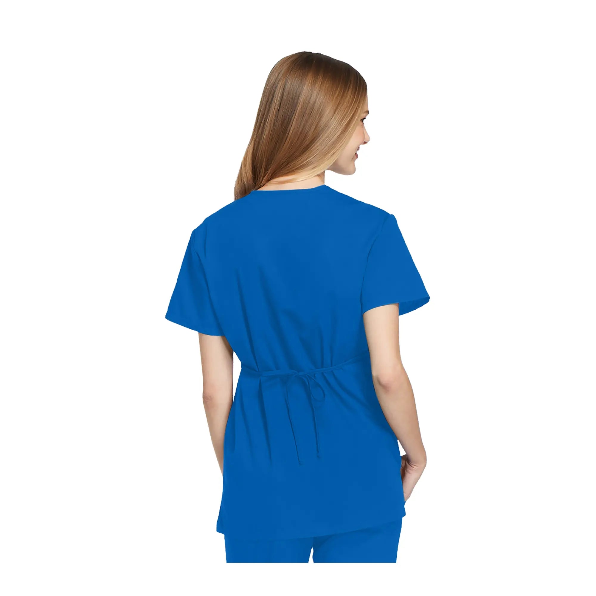 Bayonne - Casacca Medica - Effetto Avvolgente - Manica Corta - Donna - 72 cm - Cherokee Cherokee Authentic Workwear 
