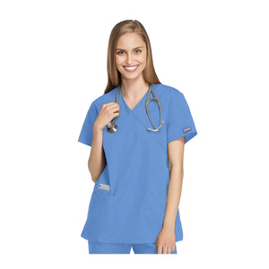 Bayonne - Casacca Medica - Effetto Avvolgente - Manica Corta - Donna - 72 cm - Cherokee Cherokee Authentic Workwear 