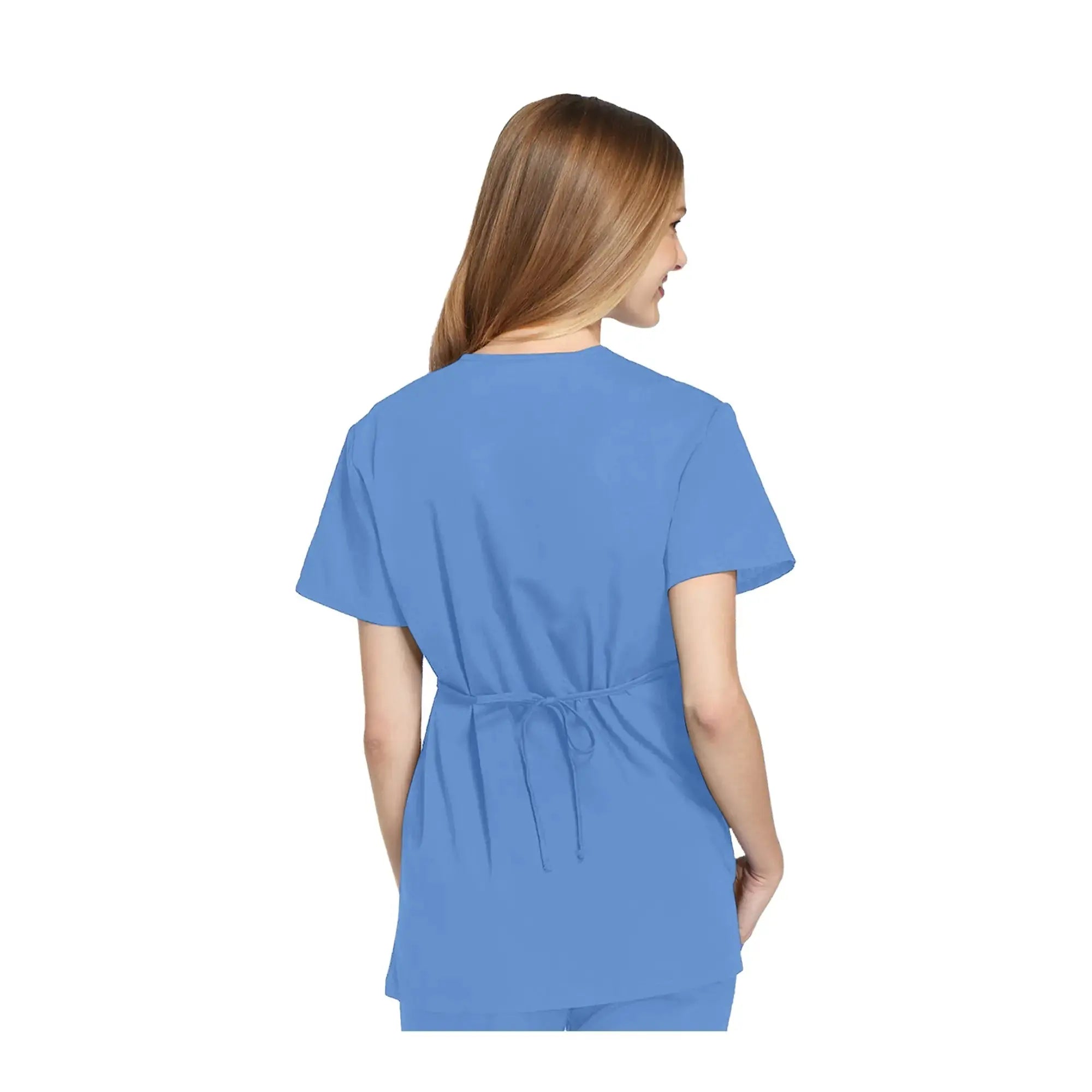 Bayonne - Casacca Medica - Effetto Avvolgente - Manica Corta - Donna - 72 cm - Cherokee Cherokee Authentic Workwear 