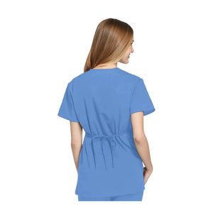 Bayonne - Casacca Medica - Effetto Avvolgente - Manica Corta - Donna - 72 cm - Cherokee Cherokee Authentic Workwear 
