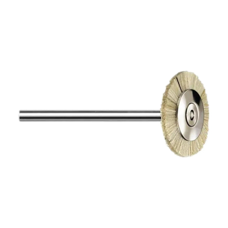 Brosse 9738 - Polissage et nettoyage des ongles - Poils de chèvre - 14 mm - My Podologie