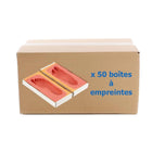 Scatola da 50 scatole per impronte