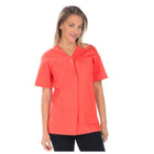 Dora - Blusa - Maniche corte - Scollo a V - Donna - 75 cm
