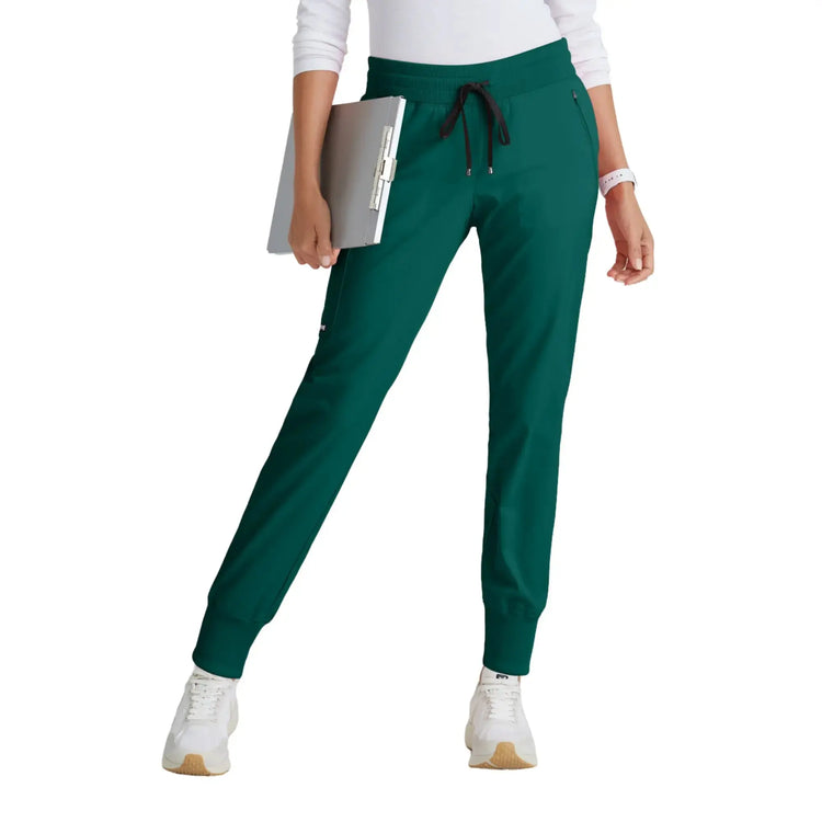 Eden - Jogging avec cordon de serrage - Femme - Grey’s Anatomy Stretch Grey’s Anatomy  Vert Chasseur / XL