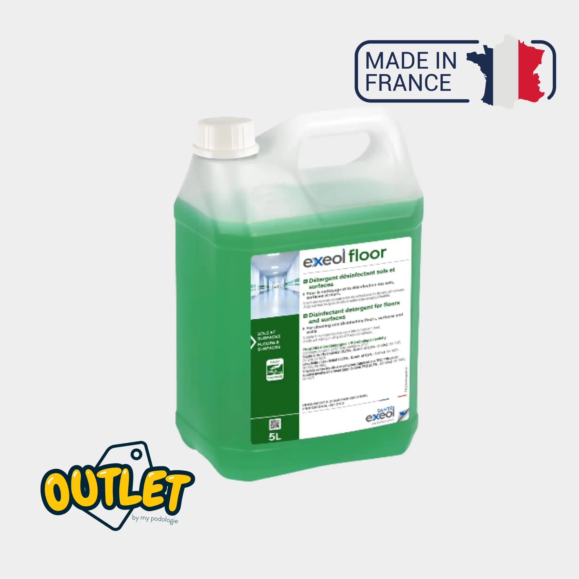 Exeol Floor - Detergente disinfettante pavimenti e superfici - Sodel // Breve appuntamento Exeol 