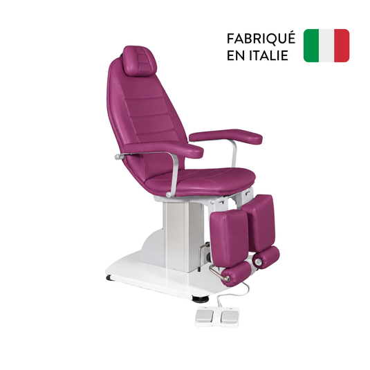 Fauteuil de pédicurie Électrique - Podotec - 1 moteur - 30 coloris - Tecnomed