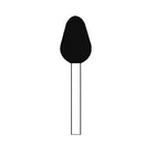 Fresa 45013305 Diamante - Ortoplastiche - Grana fine - 2,35 mm