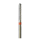 Fresa in carburo di tungsteno E0220 - Abrasione e finitura fine delle unghie - Dente a croce fine - Forma diritta - 2,3 mm