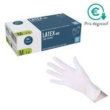 Gants d'examen - Latex - Sans poudre - Ambidextres - Boite de 100 - My Médical