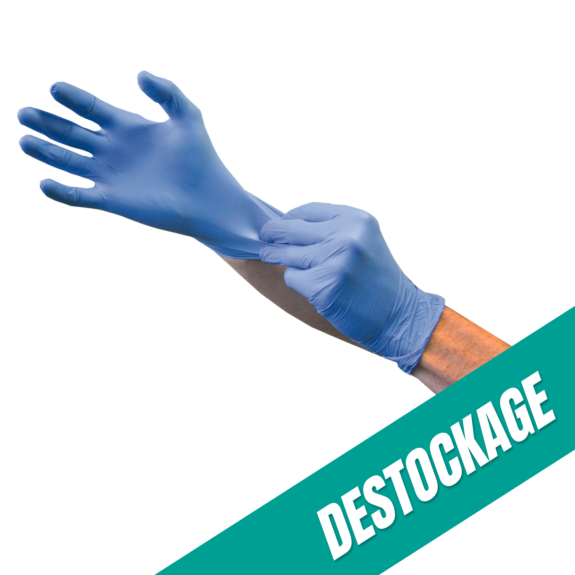 Guanti da visita - Nitrile - Senza polvere - Ambidestri - Scatola da 100 - My Podologie // Clearance