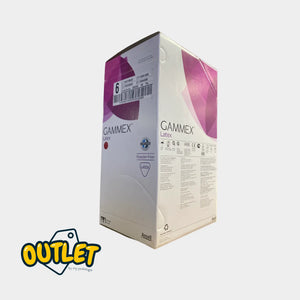 Guanti chirurgici in lattice Gammex - Taglia 6 o 6/1/2 - Scatola da 50 paia // Liquidazione 