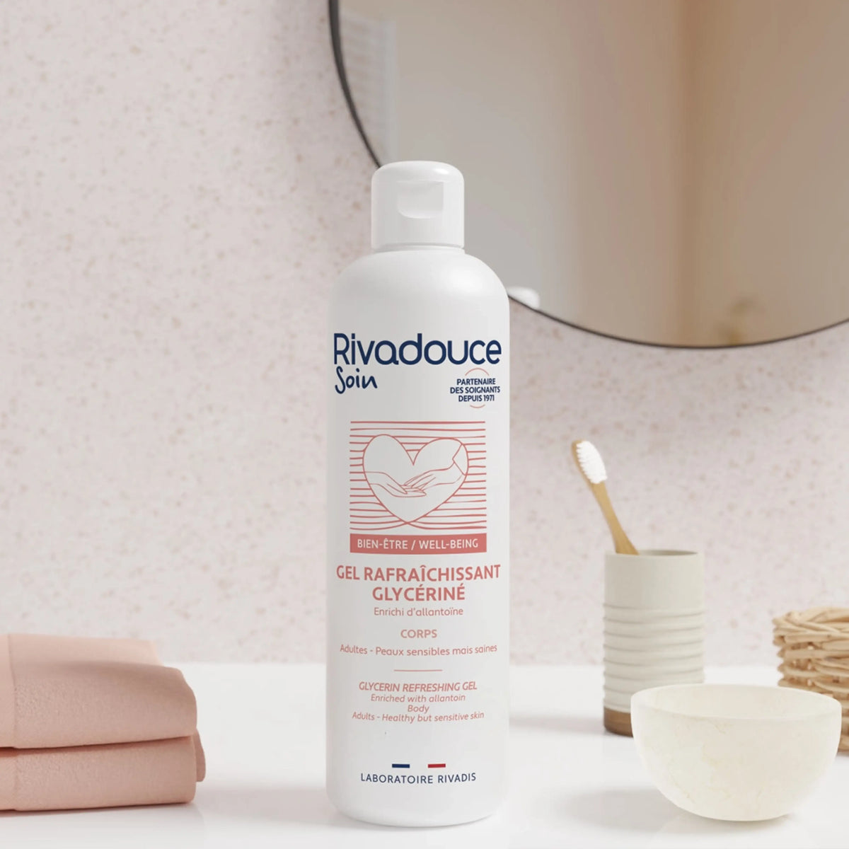 Gel Rafraîchissant Glycériné - 500 ml - Rivadouce Rivadouce 