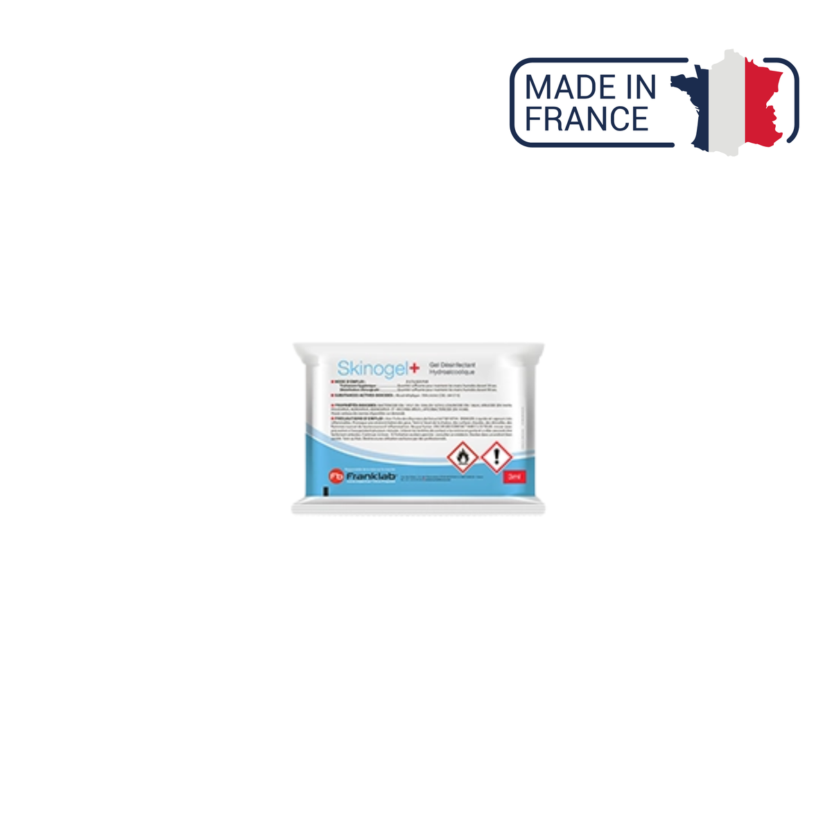Gel désinfectant hydroalcoolique - Skinogel+