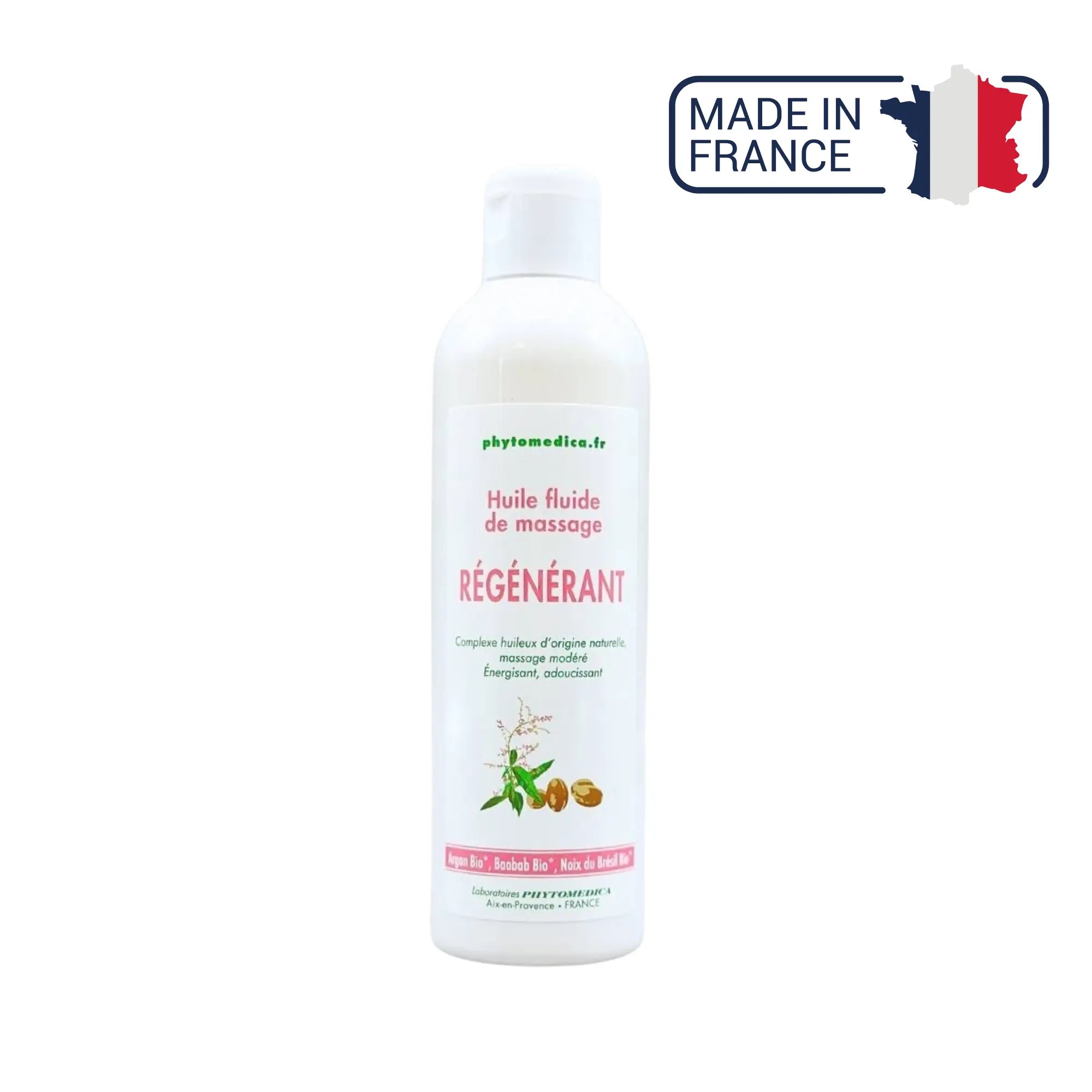 Olio Fluido da Massaggio Rigenerante - Argan - 500 ml - Phytomedica Laboratoires Phytomedica 