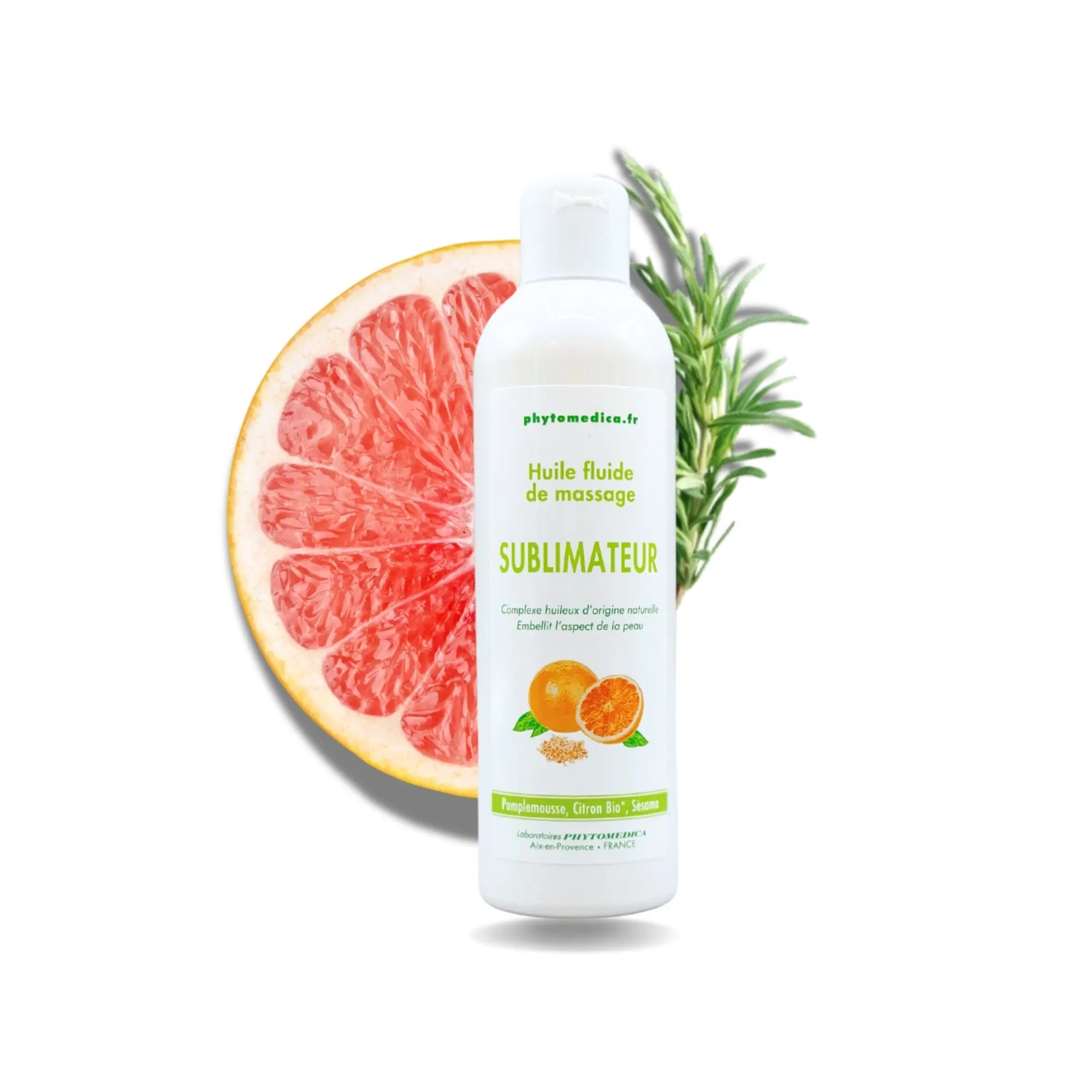 Olio Fluido da Massaggio Drenante Sublimante - 500 ml - Phytomeda Laboratoires Phytomedica 