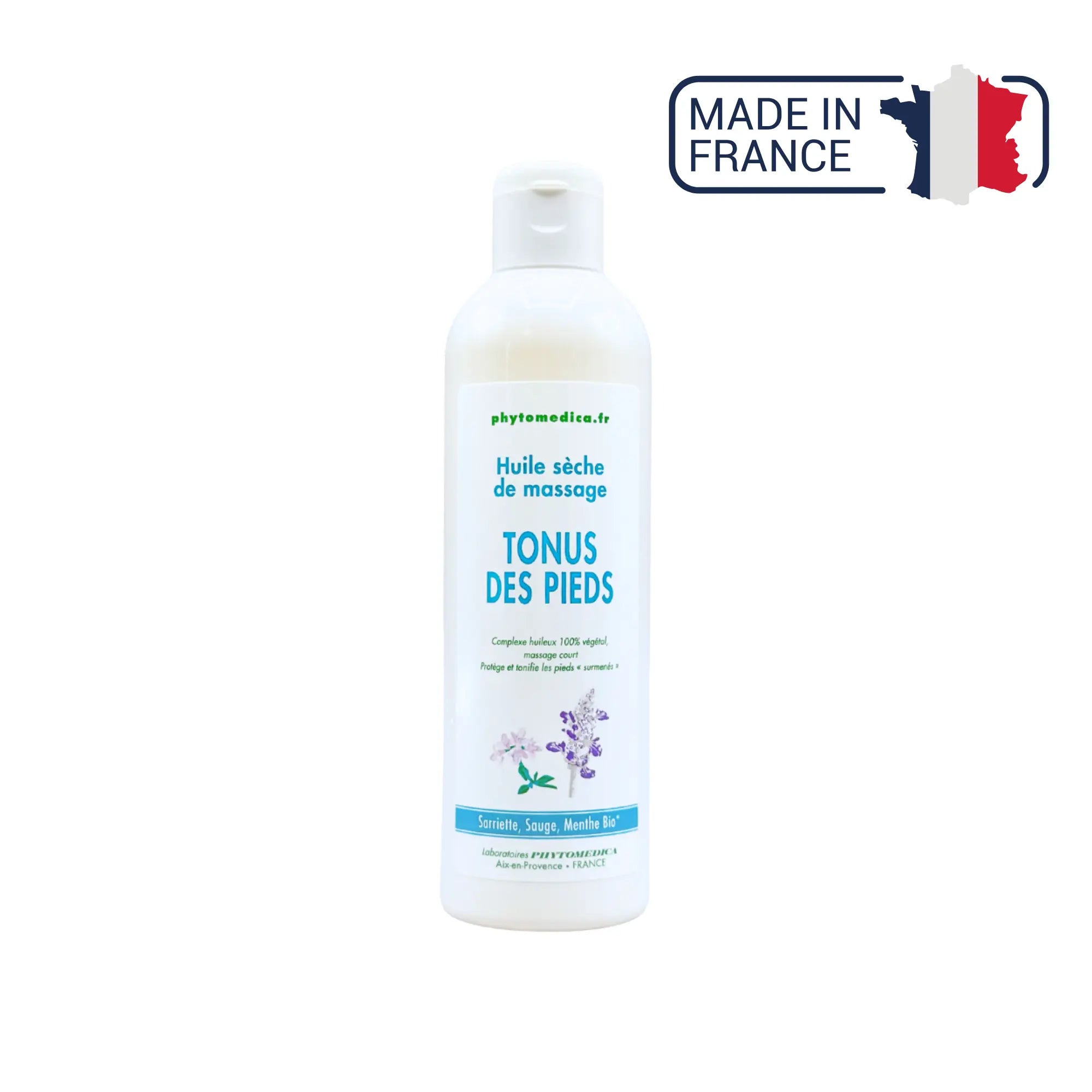 Huile sèche Tonus-pieds - 2 contenances - Phytomedica Laboratoires Phytomedica 