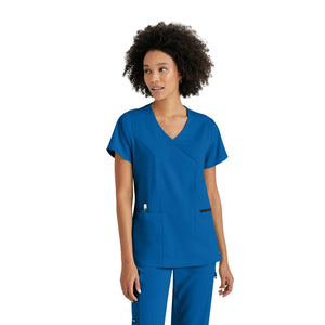 Kim - Tunique col V croisé - Femme - Grey’s Anatomy Stretch Grey’s Anatomy 