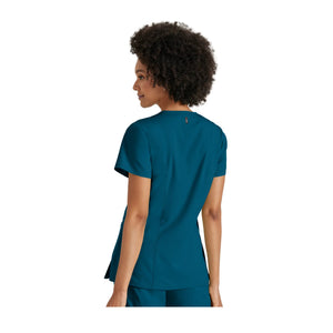 Kim - Tunique col V croisé - Femme - Grey’s Anatomy Stretch Grey’s Anatomy 