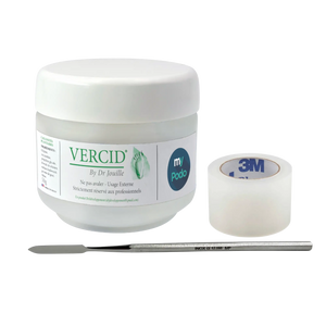 Kit Vercid du Docteur Jouille - Pot 50 g + Spatule à ciment + Rouleau de blenderm Vercid by Dr Jouille 