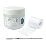 Kit Vercid del Dottor Jouille - Vaso da 50 g + Spatola per cemento + Rotolo di medicazione adesiva trasparente