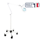 Lampada d'ingrandimento LID Vera LED 4W su supporto con ruote