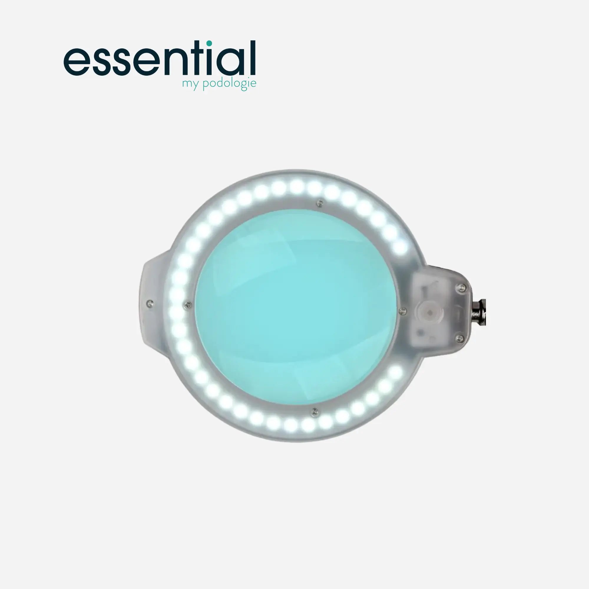 Moonlight 8013/6 LED articulated magnifying lamp with tripod - White or Black - Essential by My Podologie Essential 