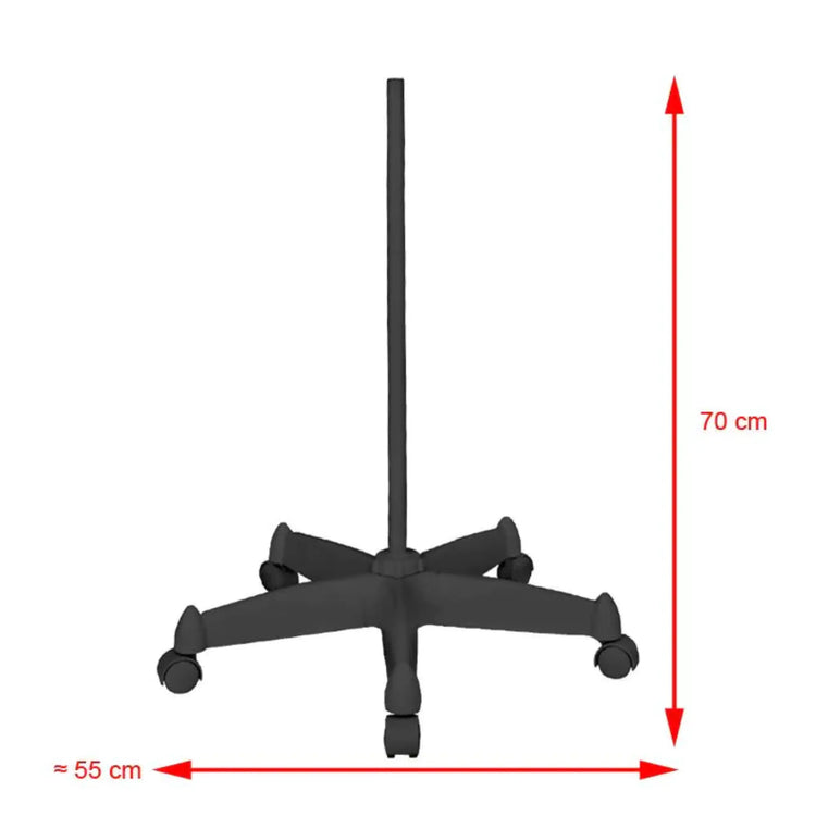 Moonlight 8013/6 LED articulated magnifying lamp with tripod - White or Black - Essential by My Podologie Essential 