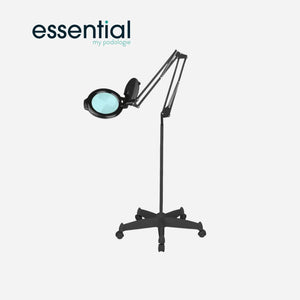 Moonlight 8013/6 LED articulated magnifying lamp with tripod - White or Black - Essential by My Podologie Essential 