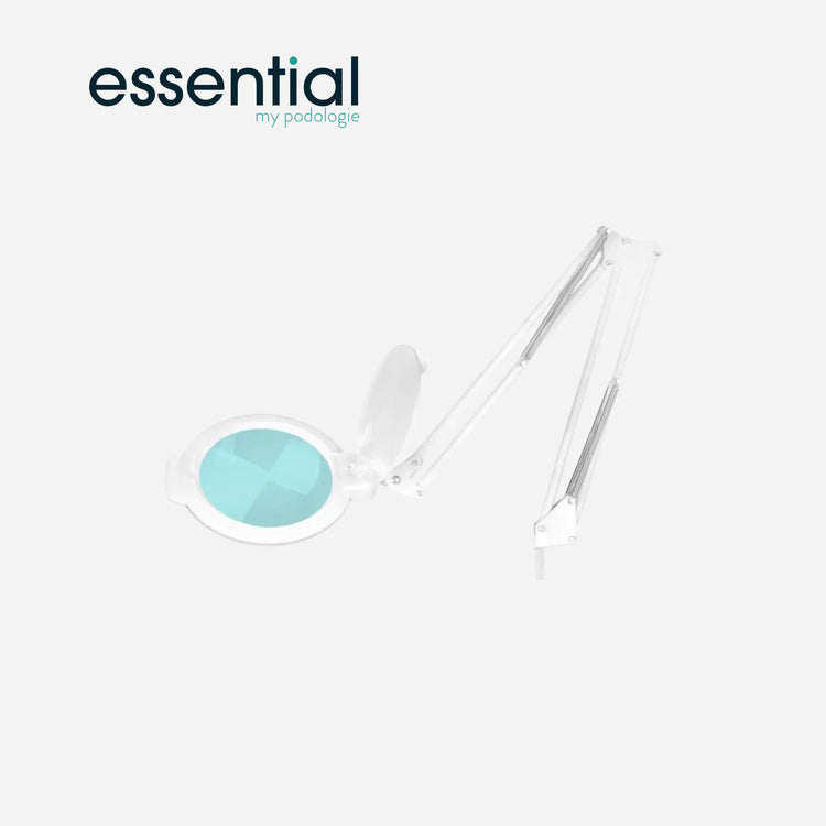 Moonlight 8013/6 LED articulated magnifying lamp with tripod - White or Black - Essential by My Podologie Essential 