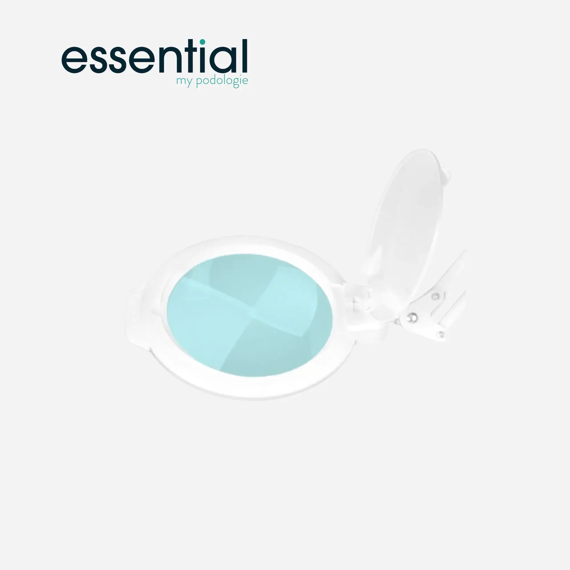 Moonlight 8013/6 LED articulated magnifying lamp with tripod - White or Black - Essential by My Podologie Essential 