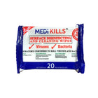 Salviette virucide - Confezione da 20 salviette - Medikills