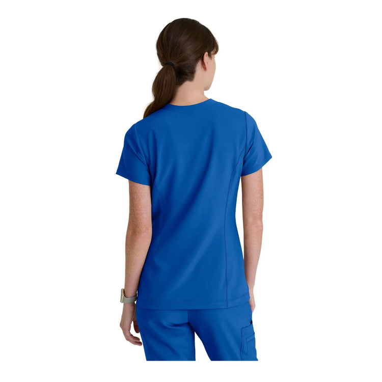 Louisa - Notched collar tunic - Women - Grey’s Anatomy Evolve Grey’s Anatomy 