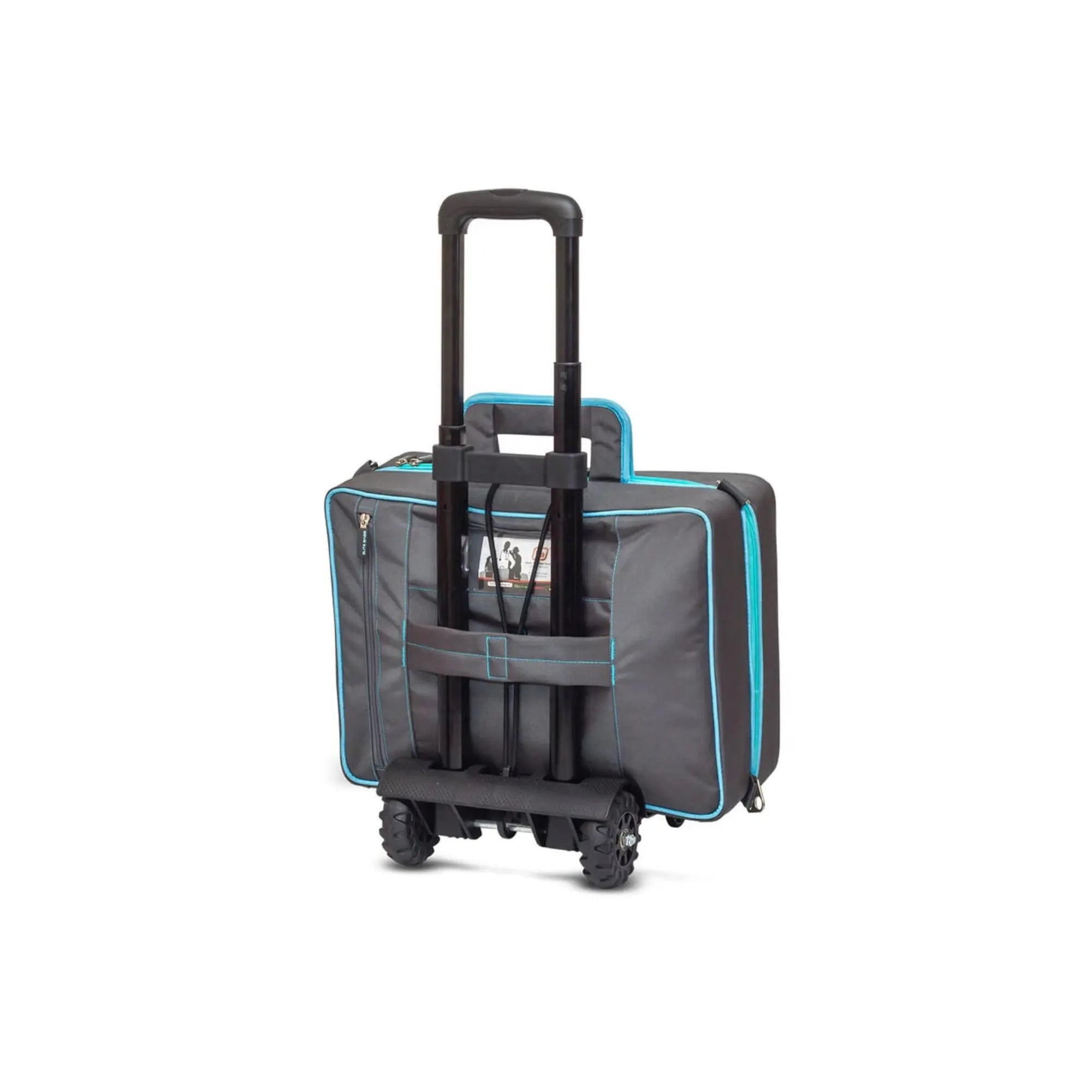 Mallette médicale convertible SUIT&GO - Gris - Chariot à roulettes en option Elite Bags 