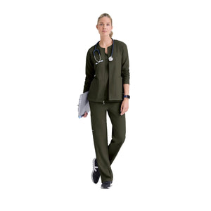 Mila - Giacca medica girocollo - Donna - Grey's Anatomy Stretch Grey's Anatomy 