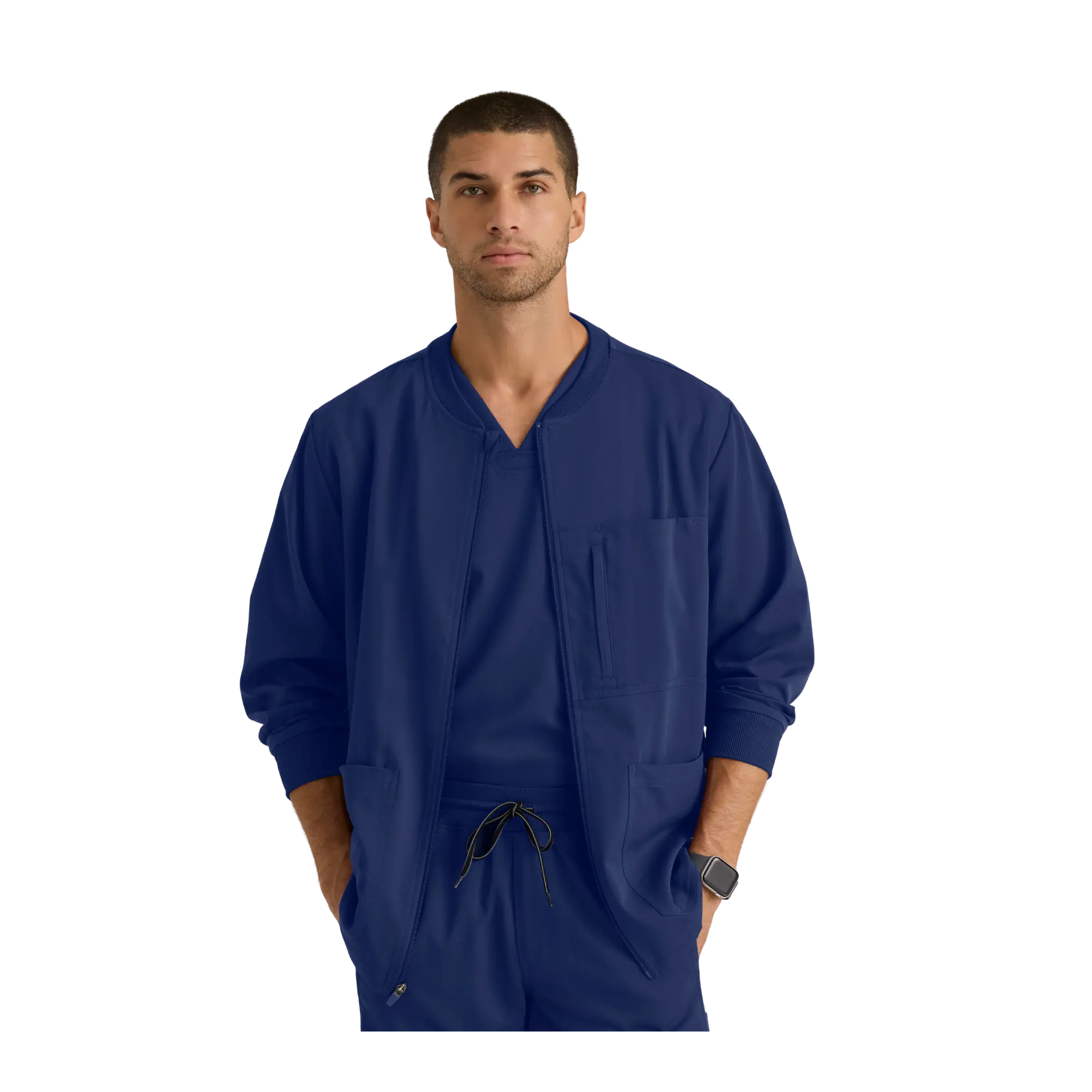 Mio - Round neck medical jacket - Men - Grey’s Anatomy Stretch Grey’s Anatomy 