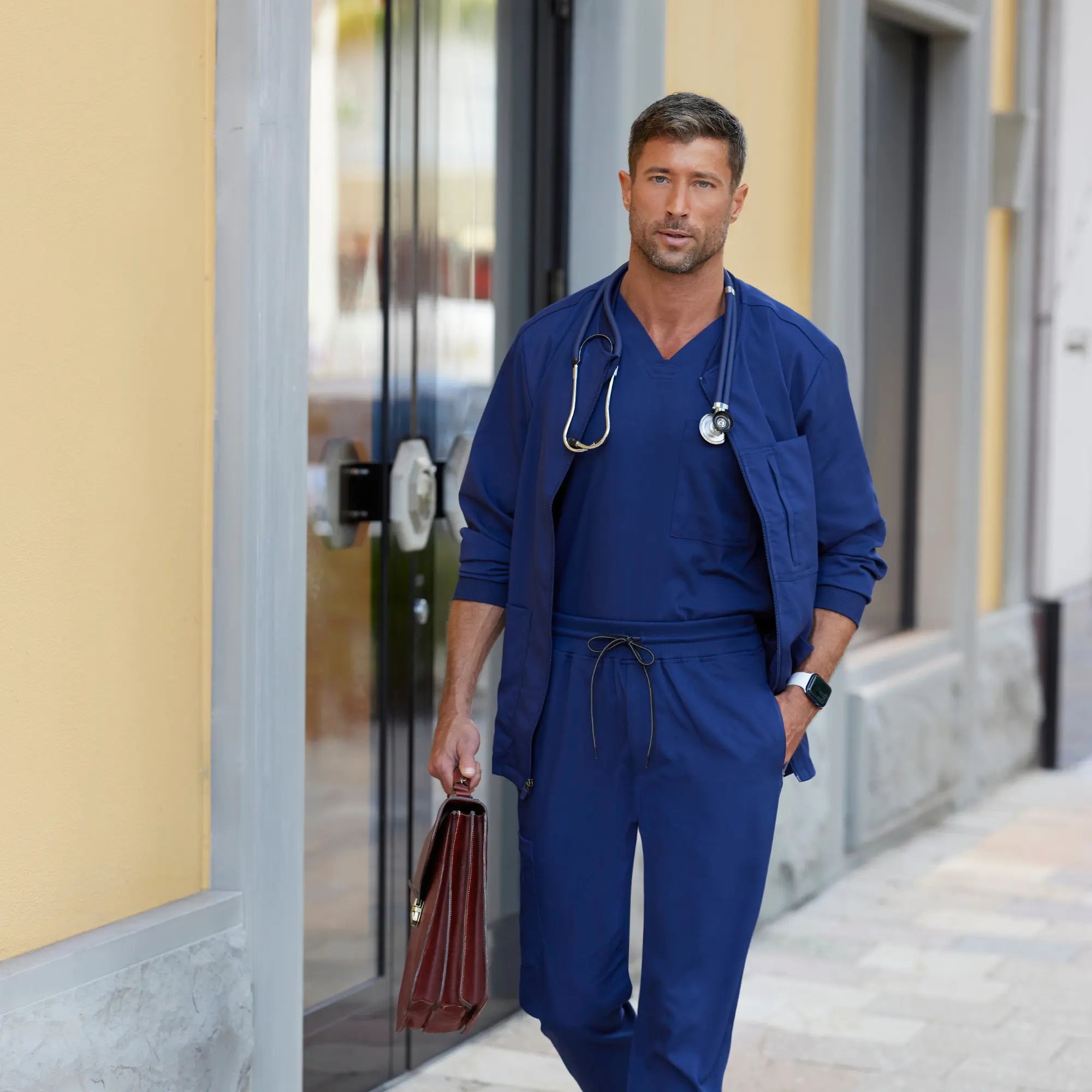 Mio - Giacca medica girocollo - Uomo - Grey's Anatomy Stretch Grey's Anatomy 
