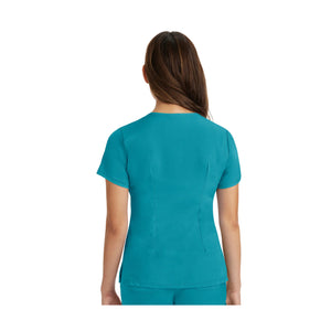 Monique - Tunique médicale - Col V - Femme - Healing Hands - 2 Healing Hands 