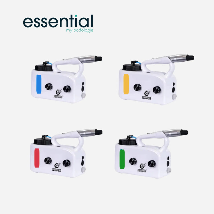 Moteur de Pédicure Sans Fil Podomonium Freedom Wet - 40 000 tpm - Essential My Podologie Essential 