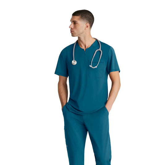Néo - Zippered round neck tunic - Men - Skechers Slip-ins SKECHERS SLIP-INS KNITS 