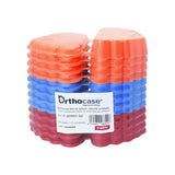 Orthocase - 12 scatole portaoggetti per ortoplastiche in silicone - 2 misure
